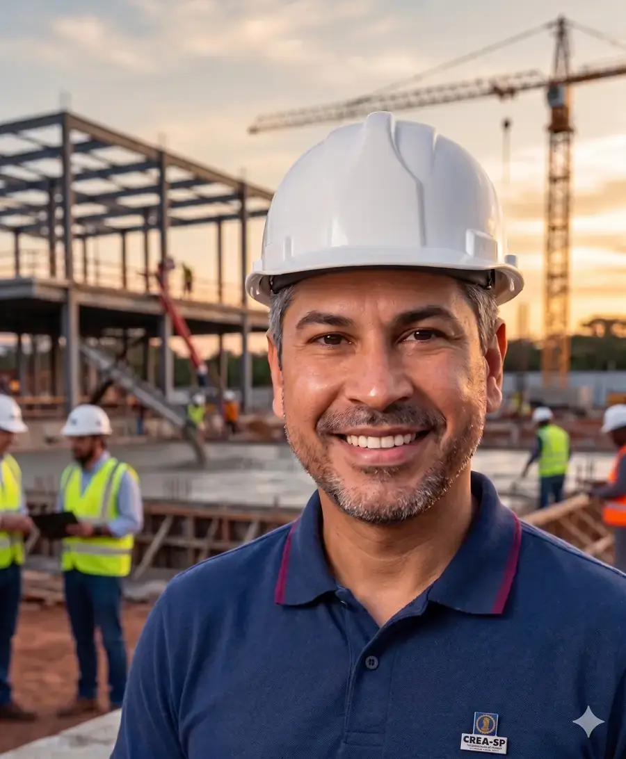 Eng. Samuel Costa, responsável técnico DRD2 Engenharia, CREA-SP 5070163570