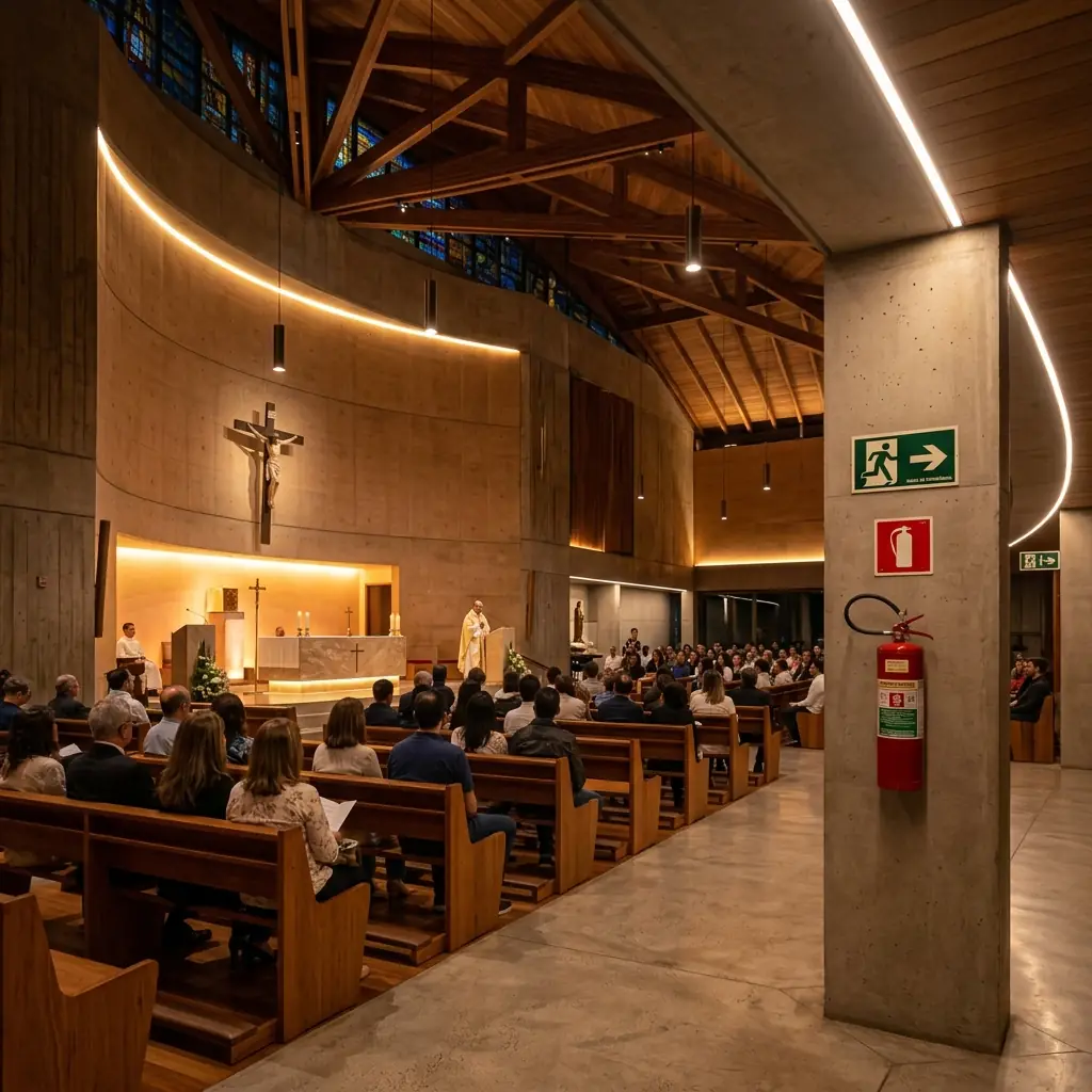 Laudo Bombeiro para Igreja e Templo
